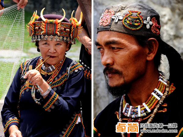 高山族头饰男图片