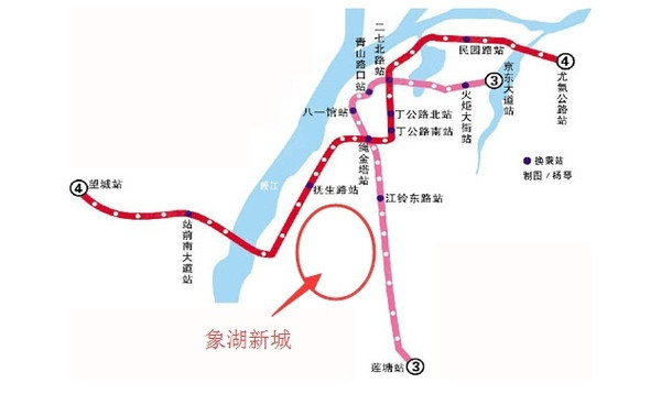 為何南昌地鐵4號線不經過象湖新城_手機搜狐網