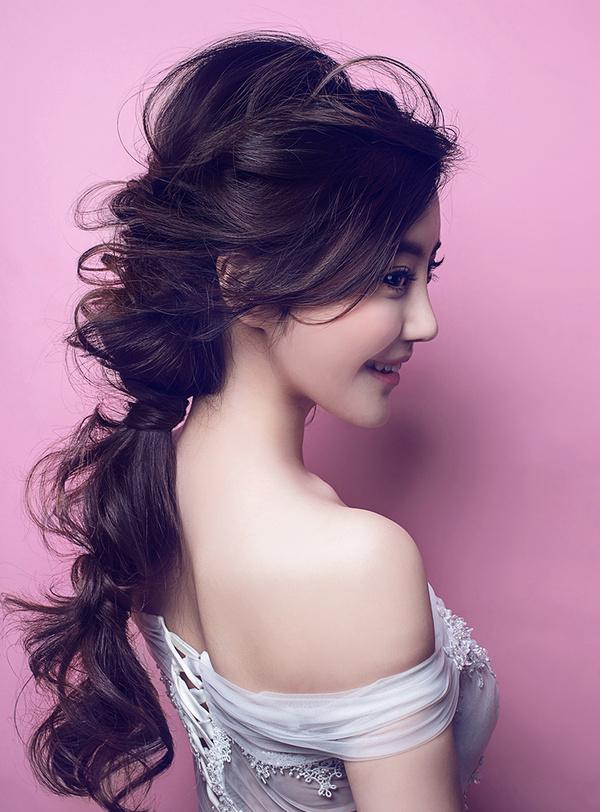 精选漂亮的韩式新娘发型