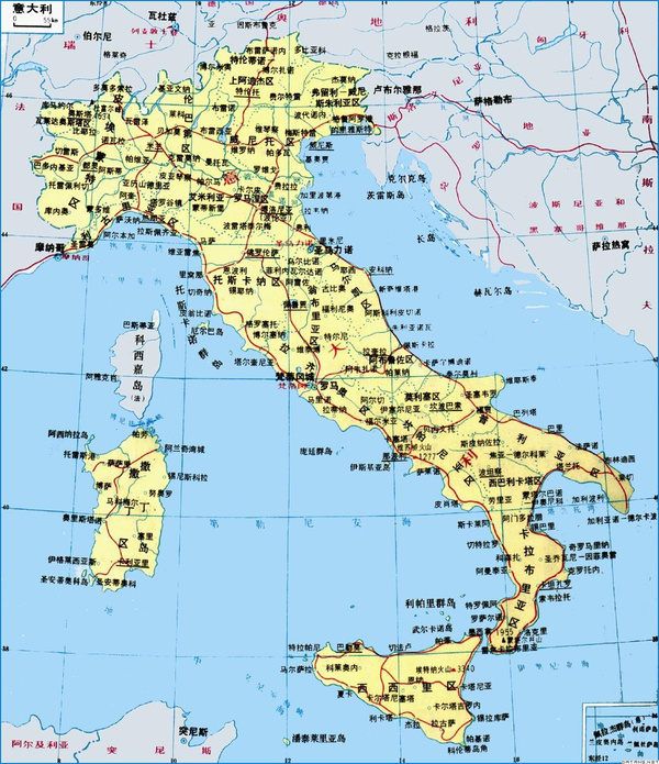意大利cortina地图图片