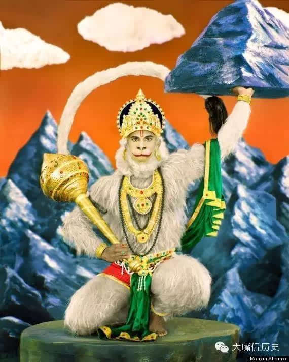 孙悟空原型印度神猴图片
