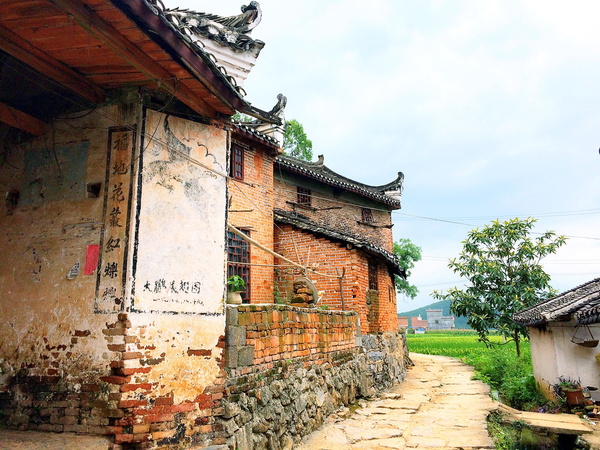 福溪古村一條福溪一處福地