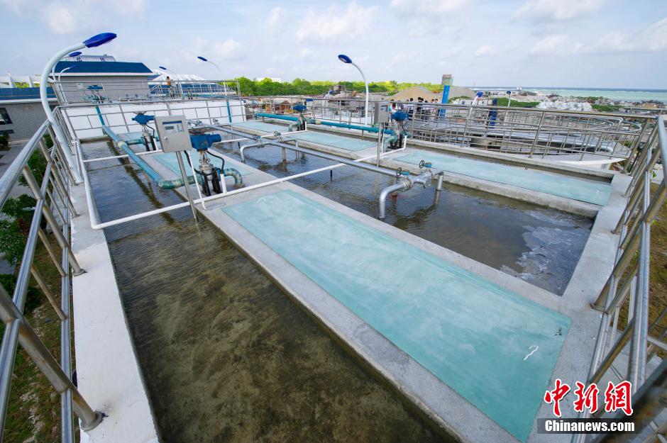 包括西沙群岛垃圾收集转运站,污水处理站和正在筹建的海水淡化处理站