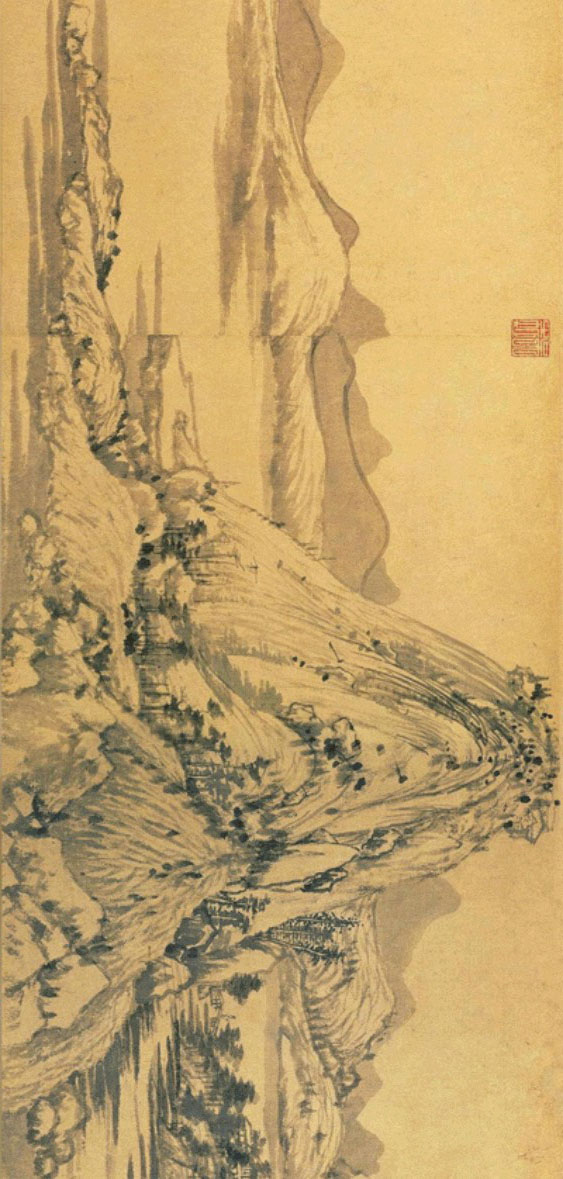 中国十大名画之首《富春山居图》全卷欣赏