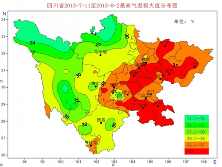 成都过30年来最热夏天