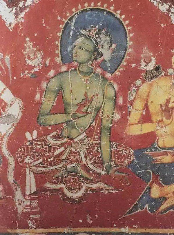 印度佛教壁画图片