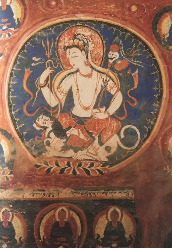 印度佛教壁画图片