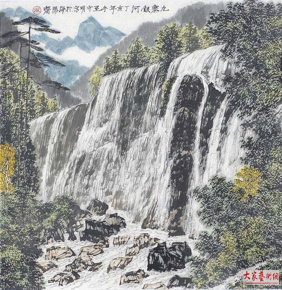 吴守明和他的山水画