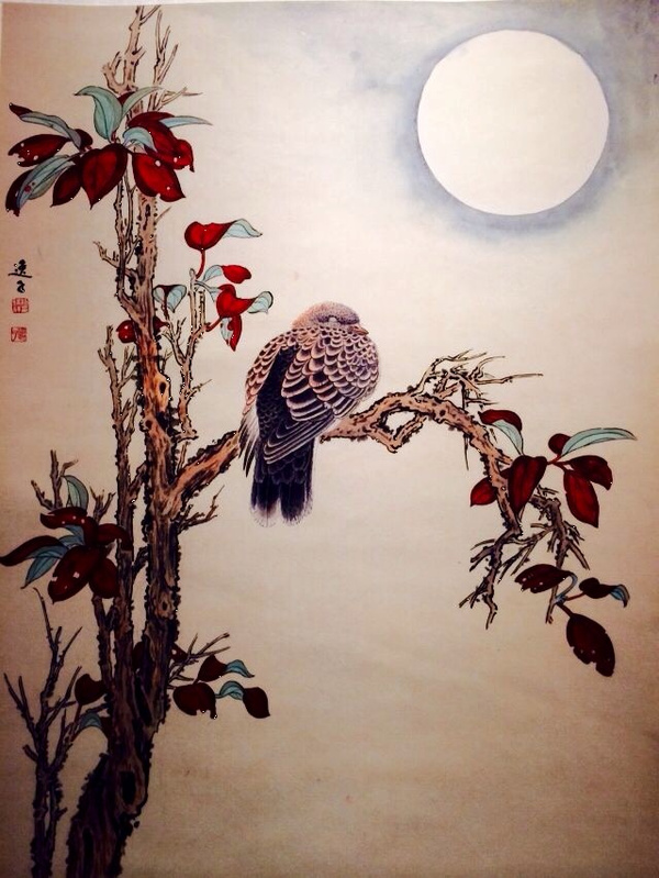 上海图书馆-江逸子国画大师公益画展