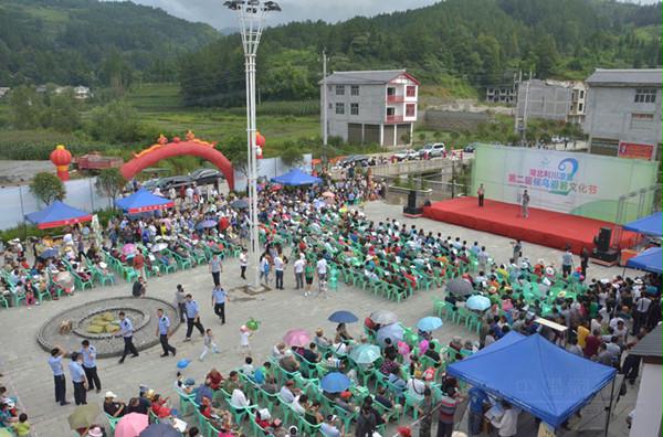 開幕式現場此次活動由武漢恩施商會,利川市涼霧鄉人民政府主辦,主題是