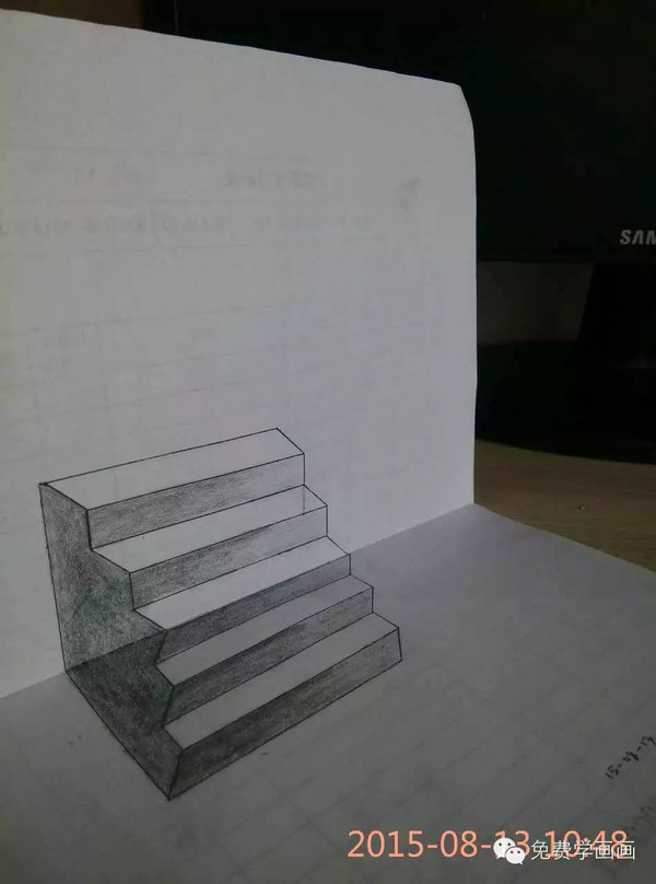 【作业点评2】看看我画的3d楼梯
