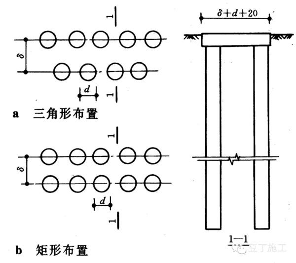 四对八梁支护图图片