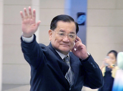 连战:台湾同胞抗日行动不断 付出很多(图)