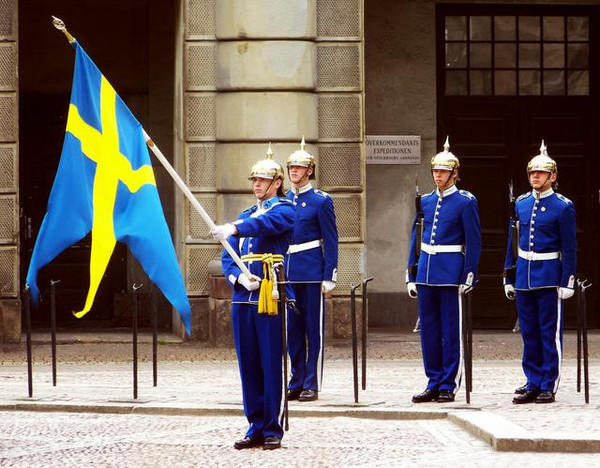 瑞典阅兵图片