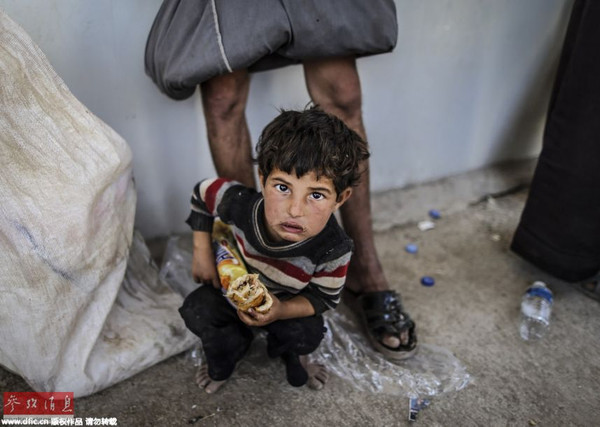 叙利亚小孩死亡图片