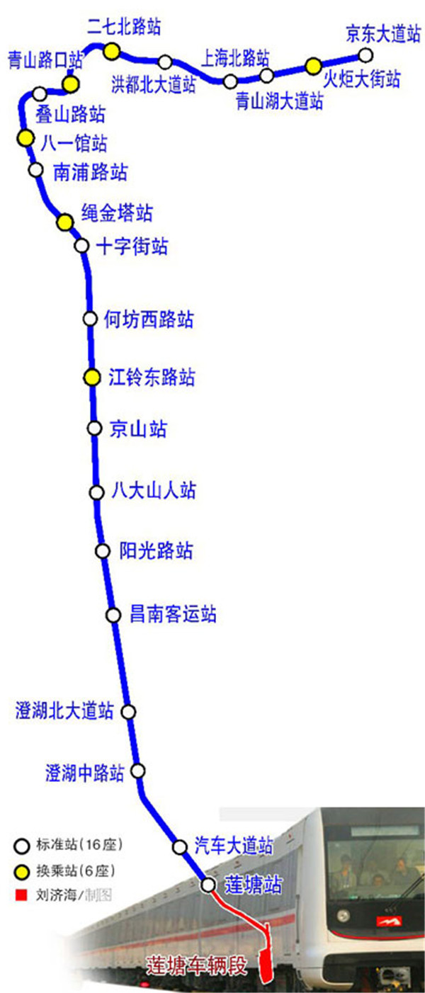 南昌地铁3号线站点图片