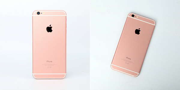 中國小公舉們的福利:iphone6秒變玫瑰金iphone 6s