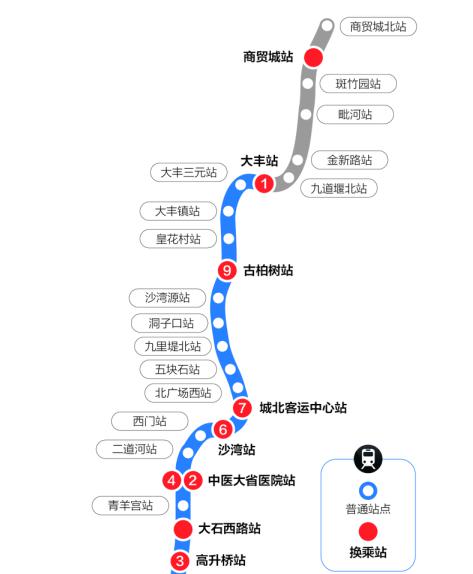 成都地铁5号线开工建设 2019年开通运营