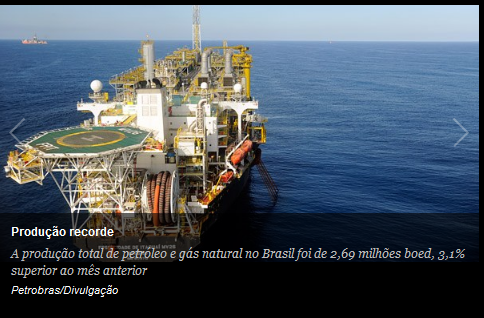 巴西国家石油公司打破新的石油和天然气产量记录