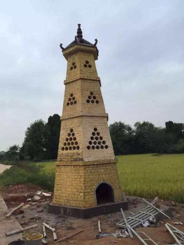 晋江梧林古村落烧塔图片