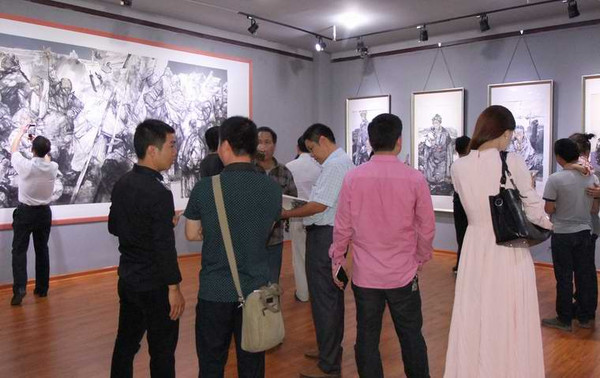 再造厚土—刘建国中国画作品展在郑开展