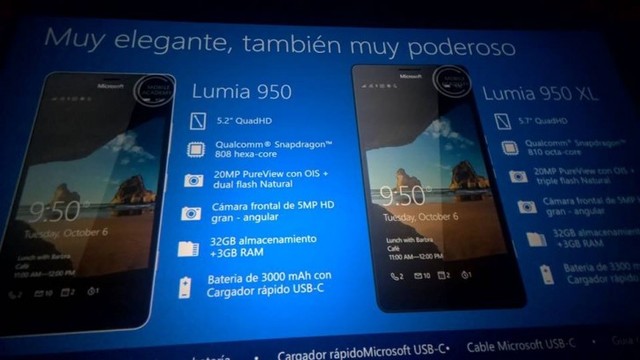 ٷõƬȿ Lumia 950ع 