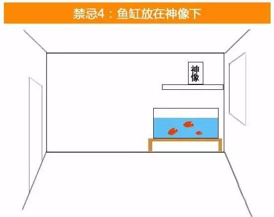 鱼缸位置风水示意图图片