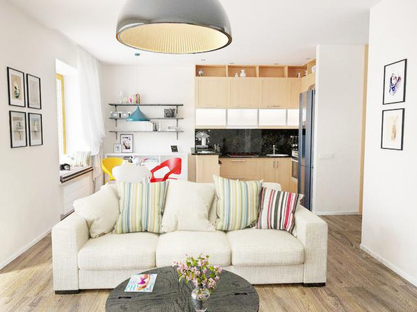 21款小客厅装修效果图 精品小户型装修实例