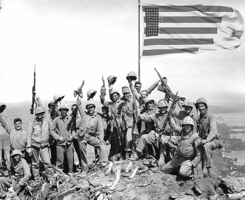 1973年阿波罗号登月时的美国国旗,就该跟1945年二战时的不同