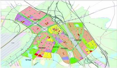 武汉临空新城规划图图片