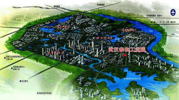 武汉金银湖最新规划图图片