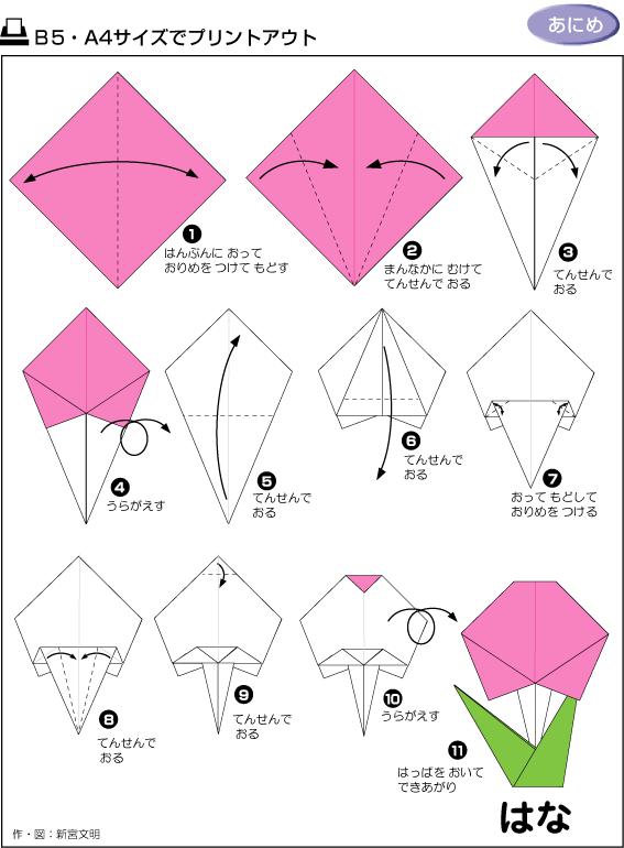 各种折纸方法完美图解——(父母们留着陪孩子玩)