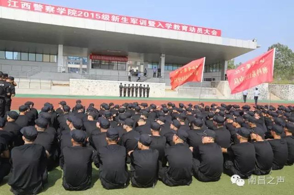 警校,分别是江西司法警官职业学院,江西警察学院,南昌市人民警察学校