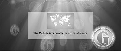 美国“珍宝币”网站处于关闭维护状态下