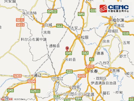 前郭县各乡镇地图图片