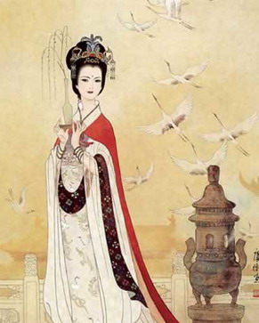 画古代妃子衣服,古代妃子的衣服,古代衣服怎么画_大山谷图库