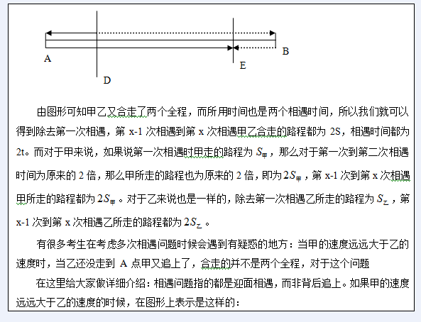 則由路程和=速度和×相遇時間可知,路程和為原來的2倍,相遇時間也為