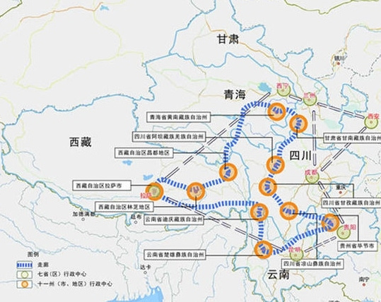 主要分佈在自然條件惡劣,居住分散的邊遠地區和少數民族聚集地區,地理