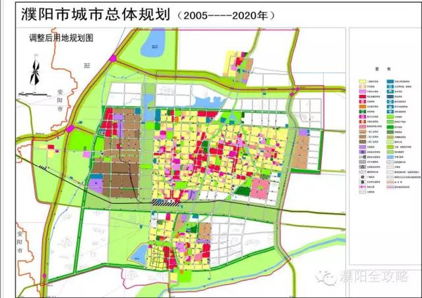 濮阳市濮北新区规划图图片