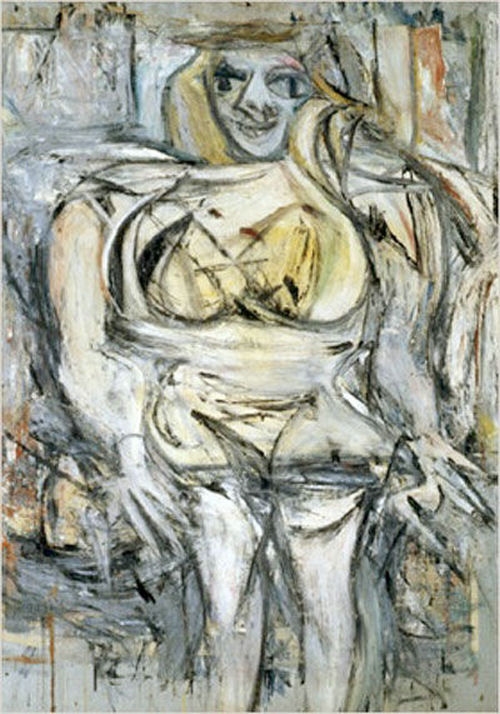 --(Willem de Kooning) ŮIII(Woman III)