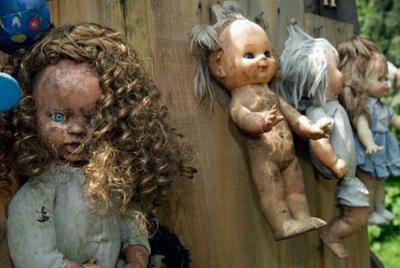 日本恐怖图片人物娃娃图片