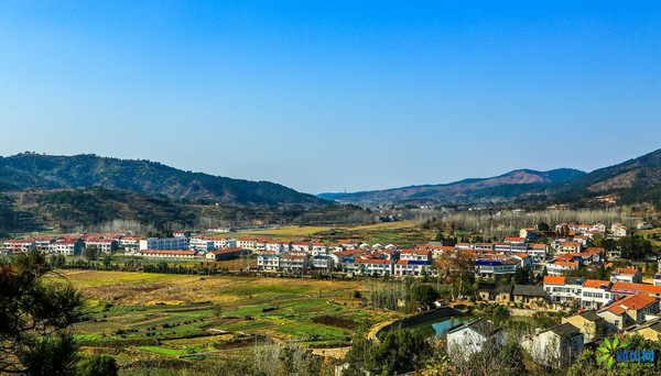 湖北团风美丽乡村 山水杜皮建设新貌