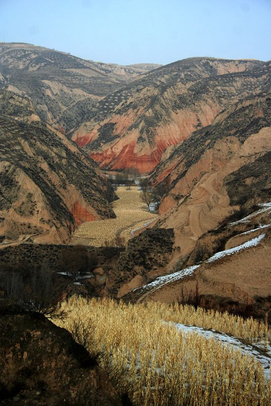 陝北黃土高坡