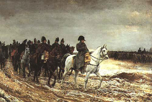 拿破仑行军图片