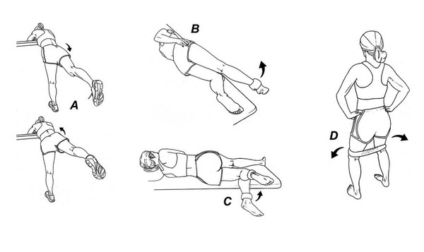 股骨颈骨折功能锻炼图图片