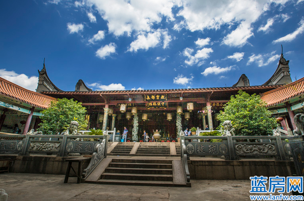 福州甘泉寺庙图片