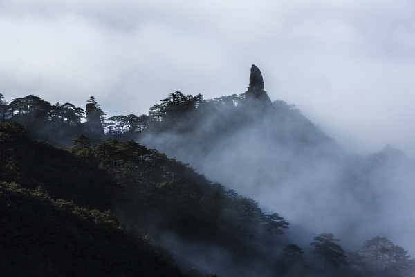 黃山現入冬以來最美的雲海高清圖集