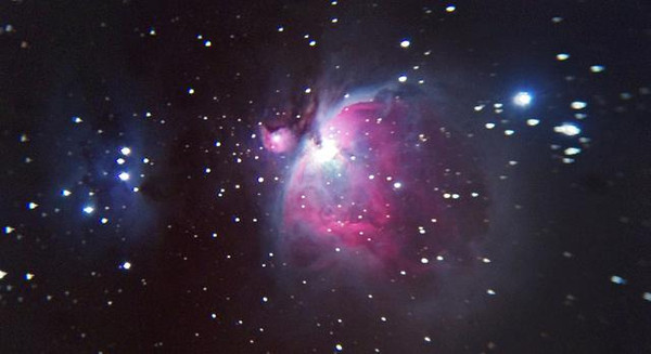 m42猎户大星云(单张曝光3分钟,iso800,无穷远对焦锁定,日光白平衡