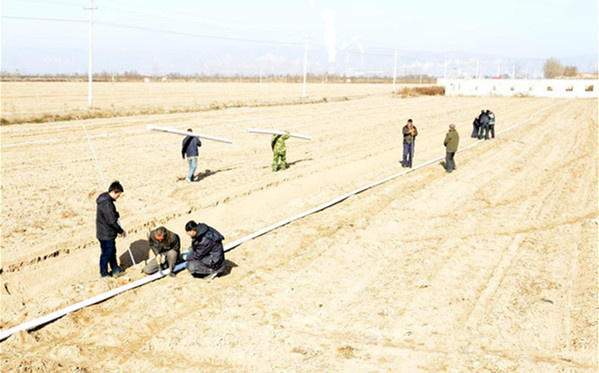 河津小型农田水利建设项目有序推进