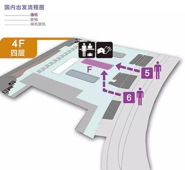 郑州机场内部分布图图片